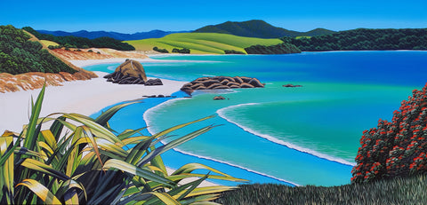 Anchor Bay with Flax